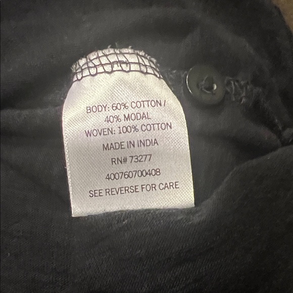 Sonoma Women's Black Button-Down Blouse - Picture 9 of 9